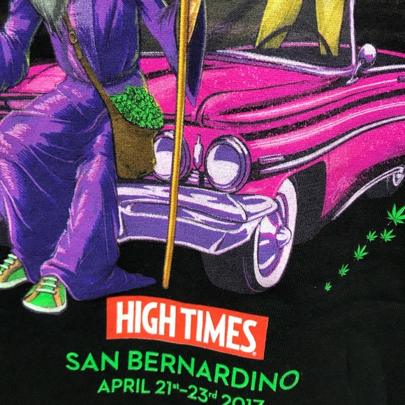 NEW High Times Cannabis Cup Wizard and Ms Cannabis 2017 Cali Tee M & 2XL Avail - Picture 4 of 8